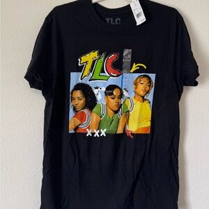 Brand new w tagsTLC Women’s Multicolor Graphic Tee size L